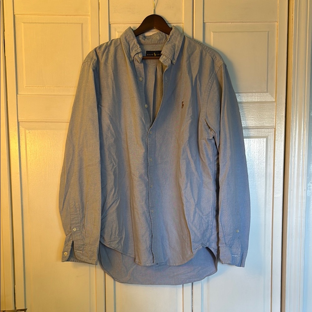 Polo by Ralph Lauren Men's Blue Shirt